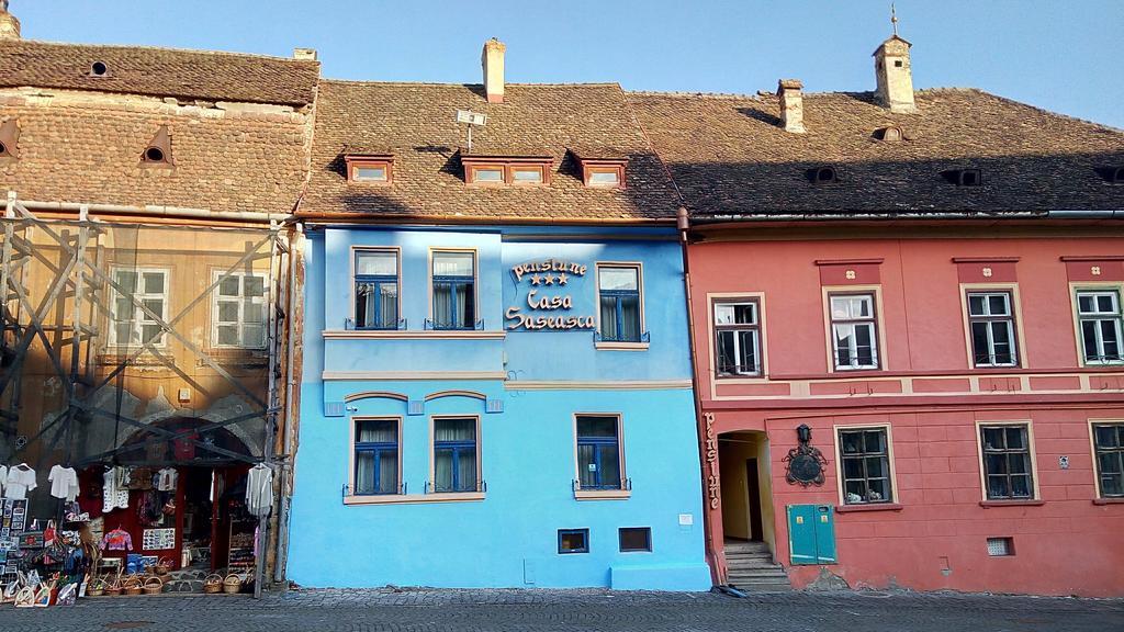 Casa Saseasca Hotel Segesvár Kültér fotó