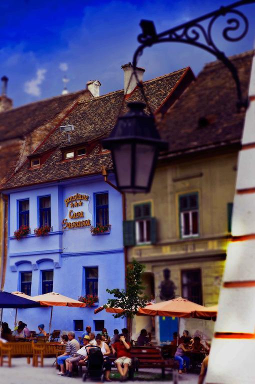 Casa Saseasca Hotel Segesvár Kültér fotó